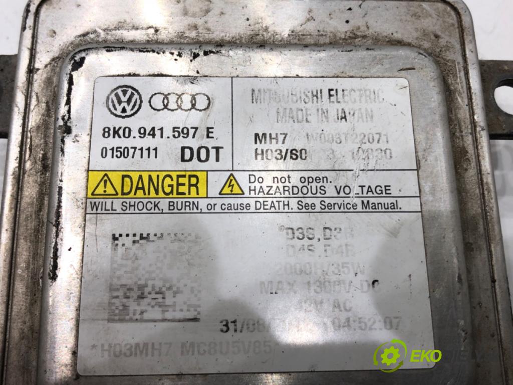 AUDI A5 (8T3) 2007 - 2017    2.7 TDI 140 kW [190 KM] olej napędowy 2007 - 2012  Menič XENON 8K0941597E (Riadiace jednotky xenónu)