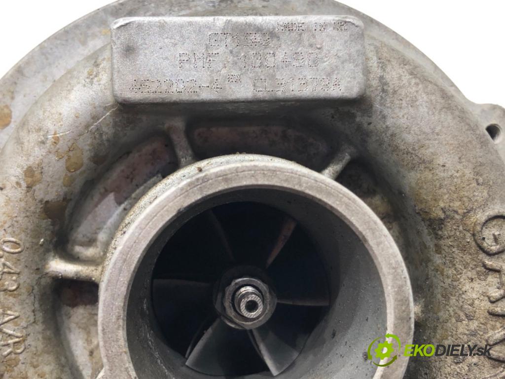 LAND ROVER FREELANDER I (L314) 1998 - 2006    2.0 DI 4x4 72 kW [98 KM] olej napędowy 1998 - 2000  turbo PMF100490 (Turbodúchadla (kompletní))