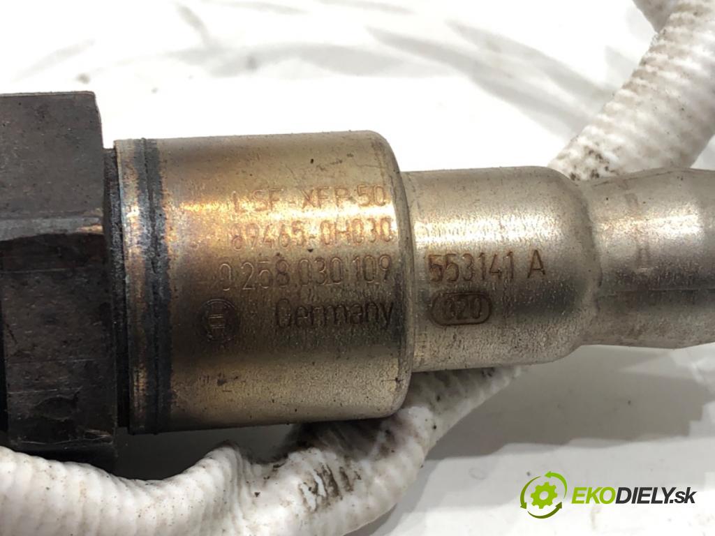 CITROEN C1 II (PA_, PS_) 2014 - 2022    1.0 VTi 68 51 kW [69 KM] benzyna 2014 - 2022  sonda lambda predný 0258030109 (Lambda sondy)