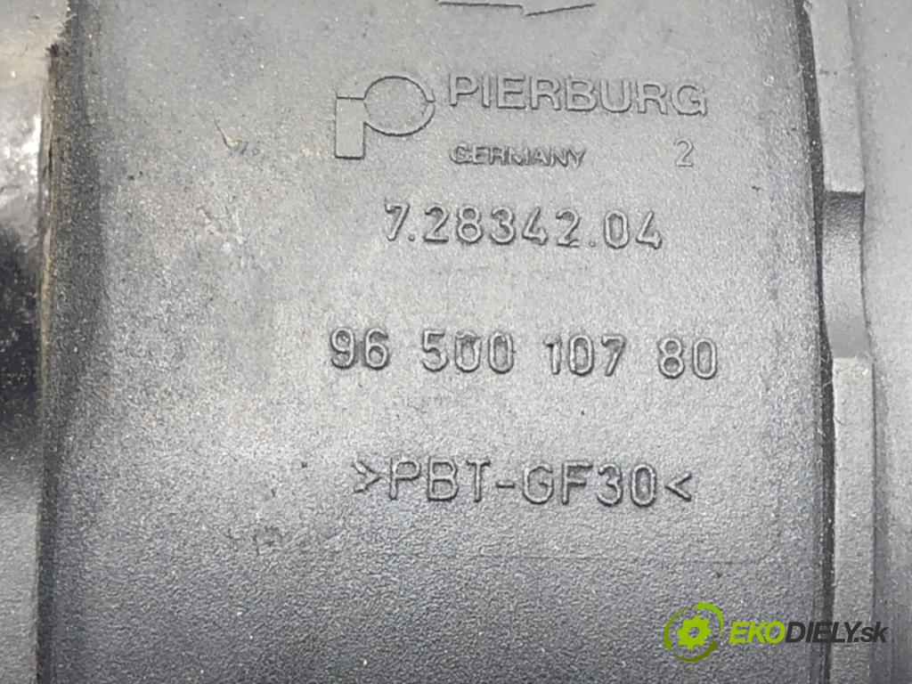 PEUGEOT 407 SW (6E_) 2004 - 2011    1.6 HDi 110 80 kW [109 KM] olej napędowy 2004 - 2010  Váha vzduchu 9650010780 (Váhy vzduchu)