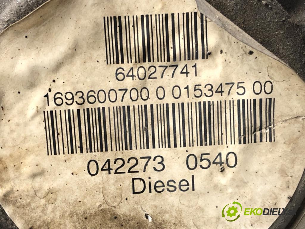 MERCEDES-BENZ KLASA B Sports Tourer (W245) 2005 - 2011    B 180 CDI (245.207) 80 kW [109 KM] olej napędowy 2005 - 2011  Prevodovka 1693600700 (Prevodovky)