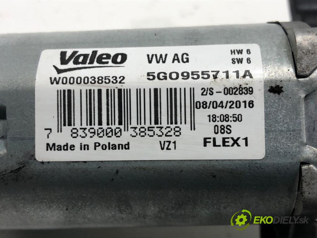 VW PASSAT B8 Variant (3G5, CB5) 2014 - 2022    2.0 TDI 110 kW [150 KM] olej napędowy 2014 - 2022  motor stěračů zadní část 5G0955711A