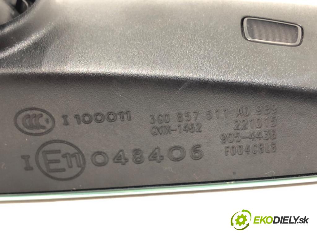 VW PASSAT B8 Variant (3G5, CB5) 2014 - 2022    2.0 TDI 110 kW [150 KM] olej napędowy 2014 - 2022  zpětné zrcátko vnitřní 3G0857511AD (Světla vnitřní)