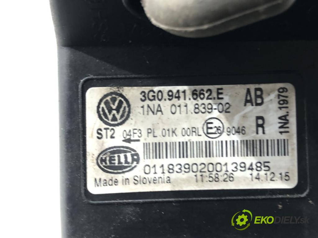 VW PASSAT B8 Variant (3G5, CB5) 2014 - 2022    2.0 TDI 110 kW [150 KM] olej napędowy 2014 - 2022  hmlové svetlo, hmlovka pravý přední část 3G0941662E