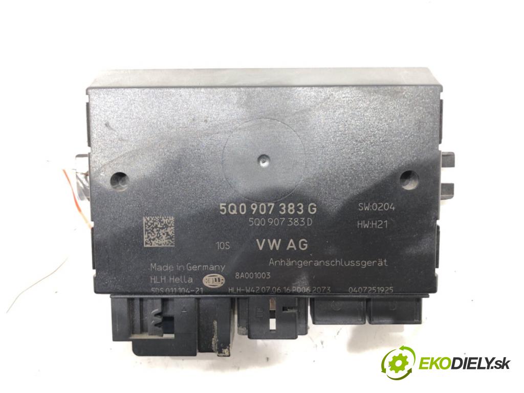 VW PASSAT B8 Variant (3G5, CB5) 2014 - 2022    2.0 TDI 110 kW [150 KM] olej napędowy 2014 - 2022  Modul ťažného oka 5Q0907383D (Ostatné)