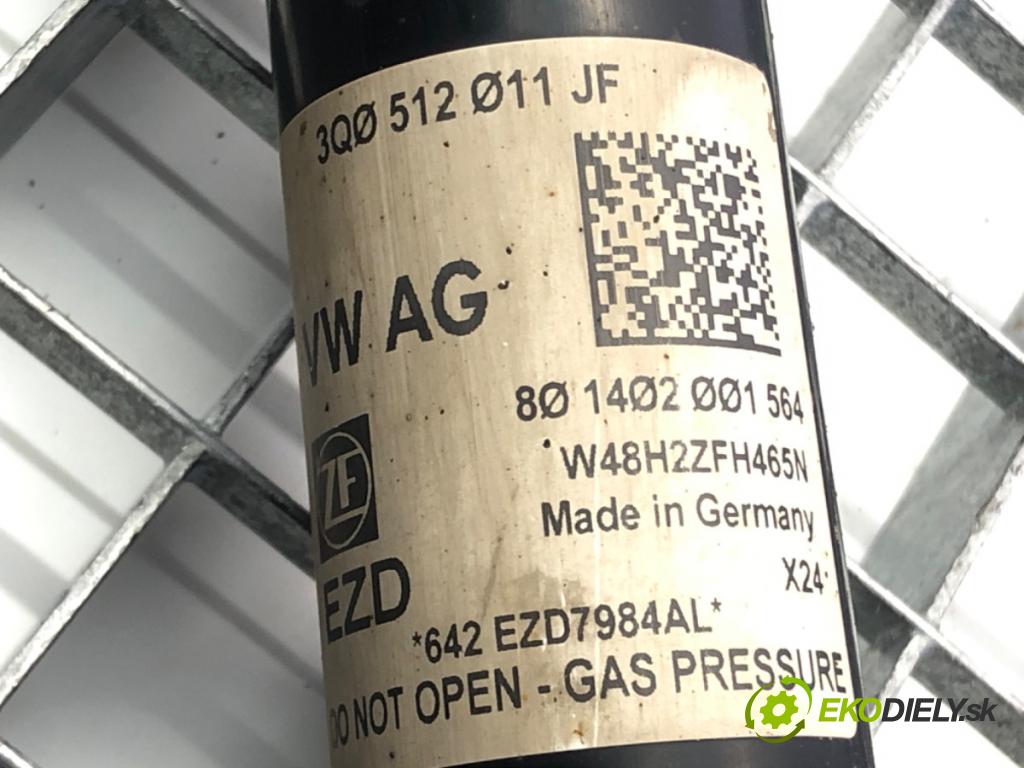 VW PASSAT B8 Variant (3G5, CB5) 2014 - 2022    2.0 TDI 110 kW [150 KM] olej napędowy 2014 - 2022  tlumič zadní část pravý 3Q0512011JF