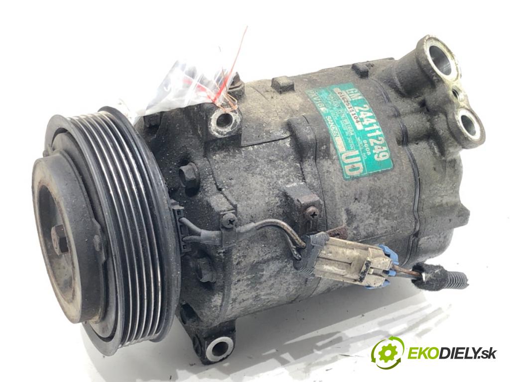 OPEL VECTRA C (Z02) 2002 - 2009    2.0 DTI 16V (F69) 74 kW [101 KM] olej napędowy 2002 - 2006  kompresor klimatizace 24411249 (Kompresory)