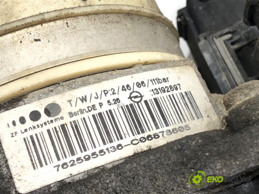 OPEL ASTRA H Kombi (A04) 2004 - 2014    1.9 CDTI (L35) 88 kW [120 KM] olej napędowy 2005 - 2010  Pumpa servočerpadlo 13192897 (Servočerpadlá, pumpy riadenia)