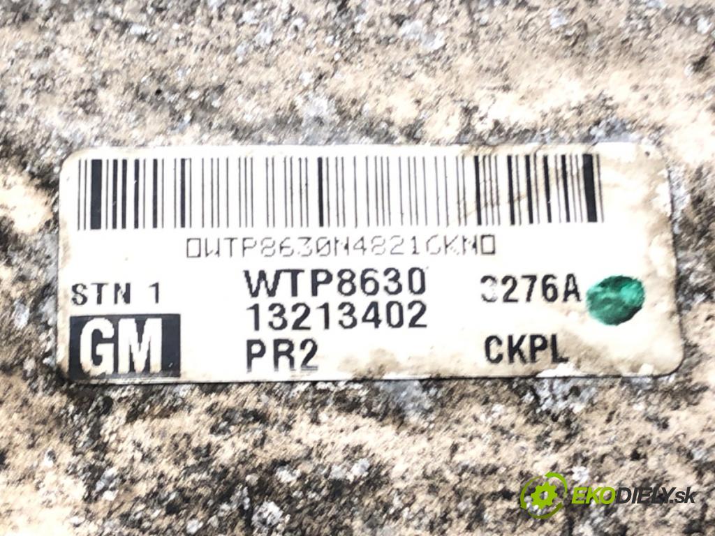 OPEL ASTRA H Kombi (A04) 2004 - 2014    1.9 CDTI (L35) 88 kW [120 KM] olej napędowy 2005 - 2010  intercooler 13213402 (Chladiče nasávaného vzduchu (intercoolery))