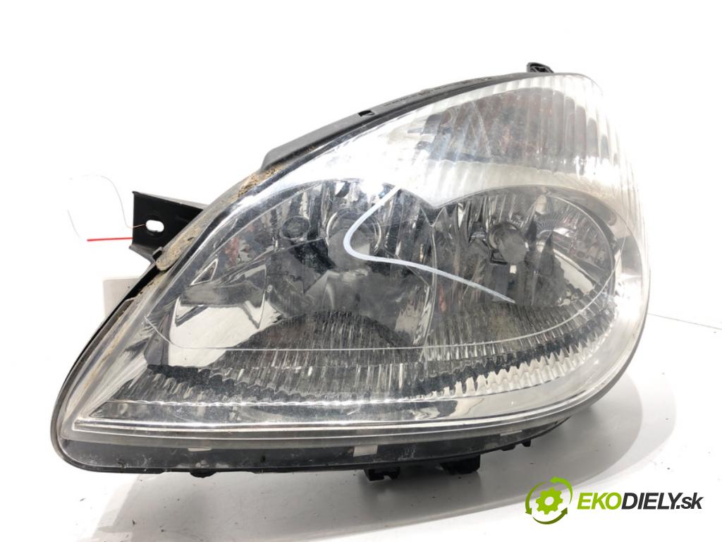 CITROEN C5 I (DC_) 2001 - 2005    1.8 16V (DC6FZB, DC6FZE) 85 kW [115 KM] benzyna 2001 - 2004  Svetlomet ľavy predný 9632664880