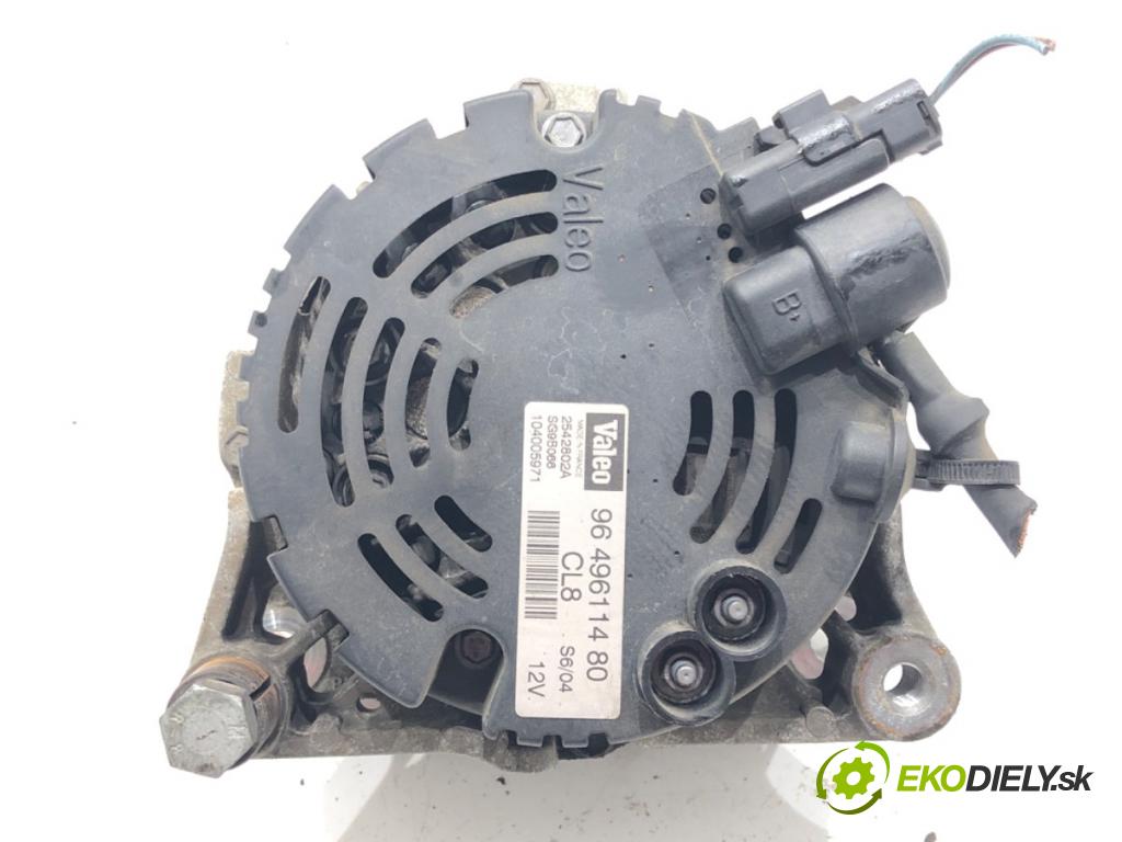 CITROEN C5 I (DC_) 2001 - 2005    1.8 16V (DC6FZB, DC6FZE) 85 kW [115 KM] benzyna 2001 - 2004  Alternátor 78110-0H050 (Alternátory)