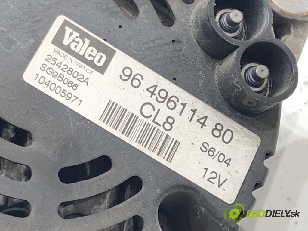 CITROEN C5 I (DC_) 2001 - 2005    1.8 16V (DC6FZB, DC6FZE) 85 kW [115 KM] benzyna 2001 - 2004  Alternátor 78110-0H050 (Alternátory)