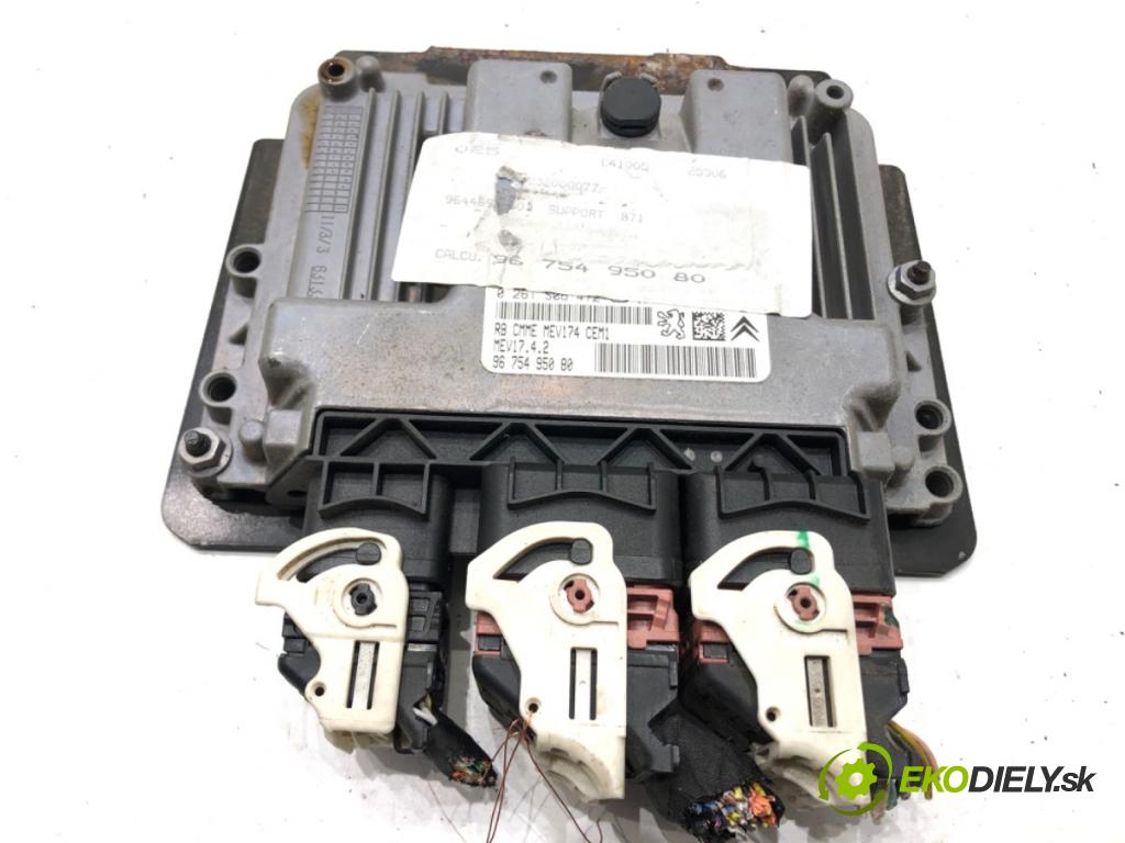 CITROEN C4 II (NC_) 2009 - 2022    1.6 VTi 120 88 kW [120 KM] benzyna 2009 - 2016  riadiaca jednotka Motor 9675495080 (Riadiace jednotky)