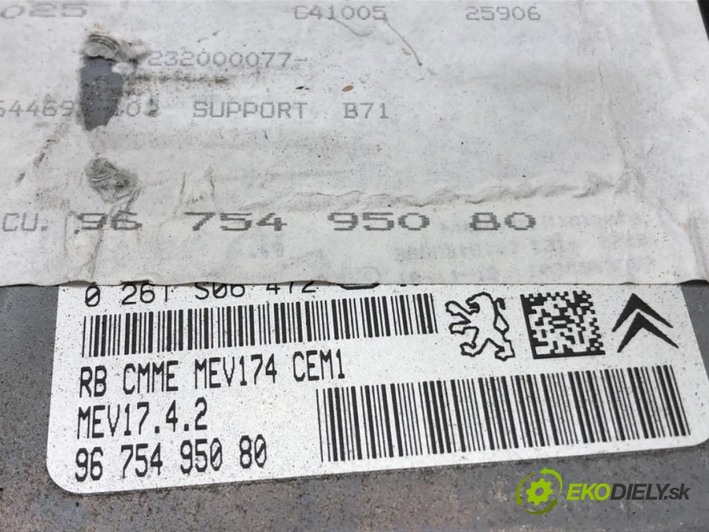 CITROEN C4 II (NC_) 2009 - 2022    1.6 VTi 120 88 kW [120 KM] benzyna 2009 - 2016  riadiaca jednotka Motor 9675495080 (Riadiace jednotky)