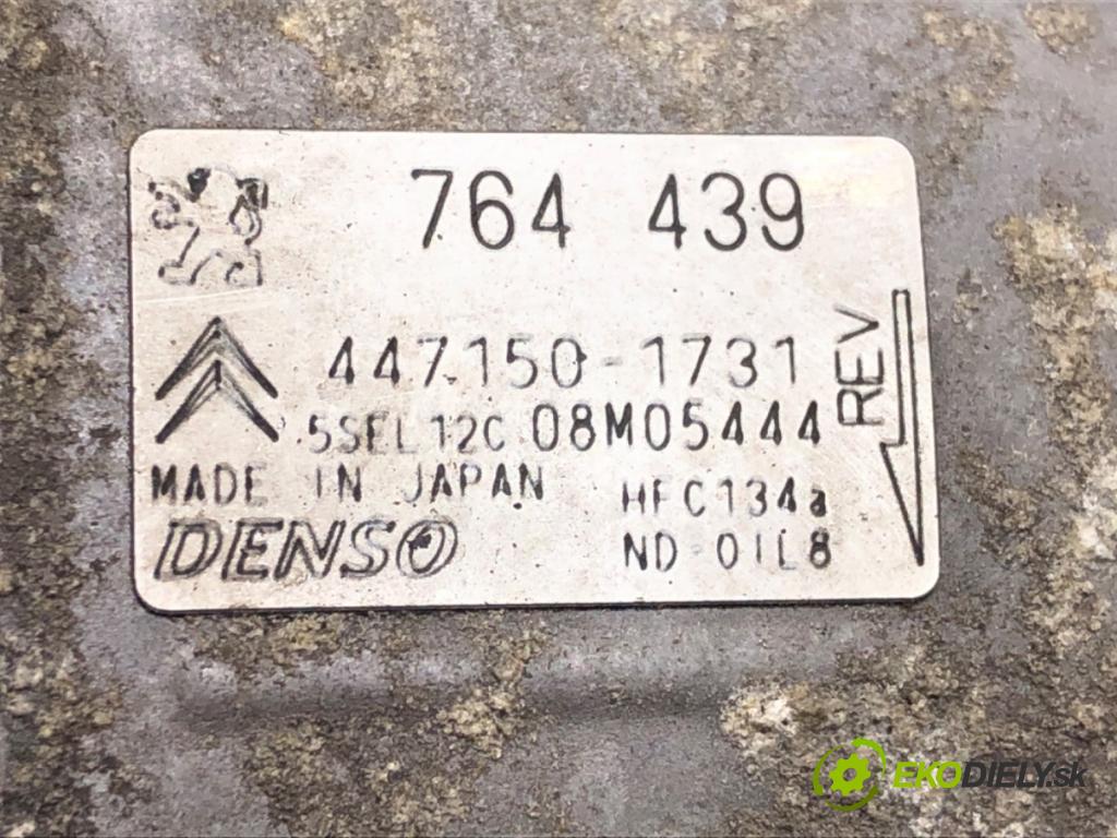CITROEN C4 II (NC_) 2009 - 2022    1.6 VTi 120 88 kW [120 KM] benzyna 2009 - 2016  kompresor klimatizace 447150-1731 (Kompresory)
