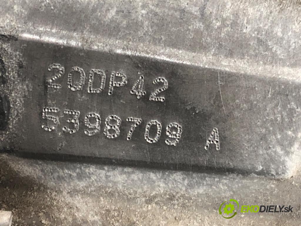 CITROEN C4 II (NC_) 2009 - 2022    1.6 VTi 120 88 kW [120 KM] benzyna 2009 - 2016  Prevodovka 20DP42 (Prevodovky)
