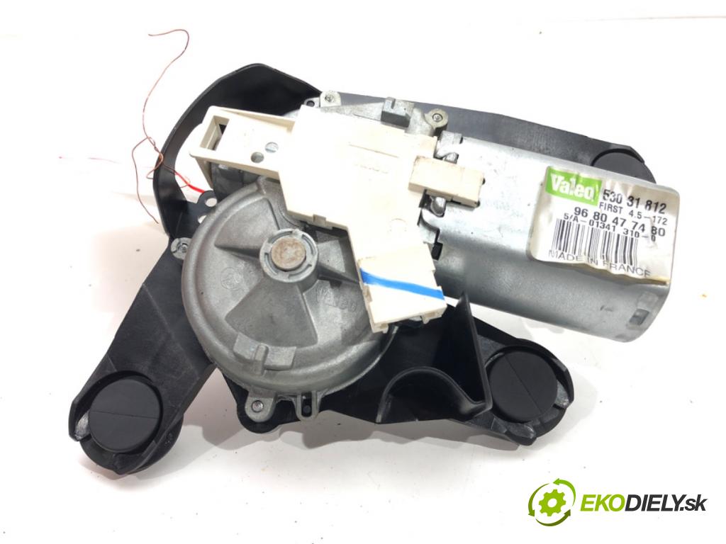 CITROEN C4 II (NC_) 2009 - 2022    1.6 VTi 120 88 kW [120 KM] benzyna 2009 - 2016  motor stěračů zadní část 9680477480