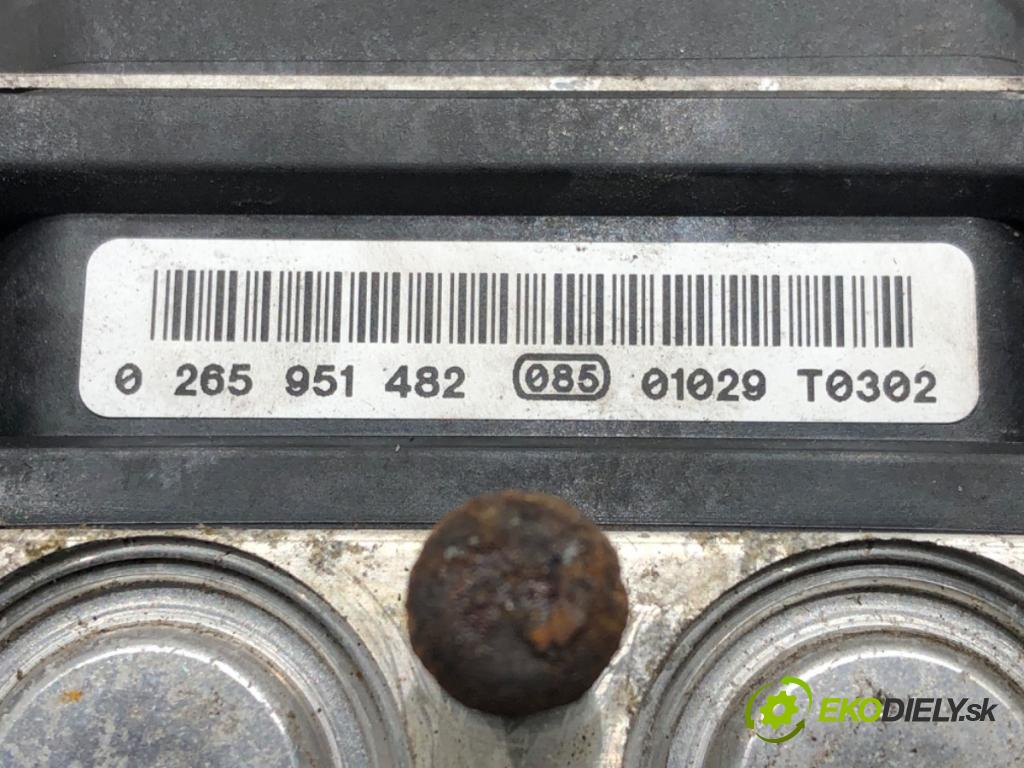 CITROEN C4 II (NC_) 2009 - 2022    1.6 VTi 120 88 kW [120 KM] benzyna 2009 - 2016  Pumpa ABS 0265951482 (Pumpy ABS)