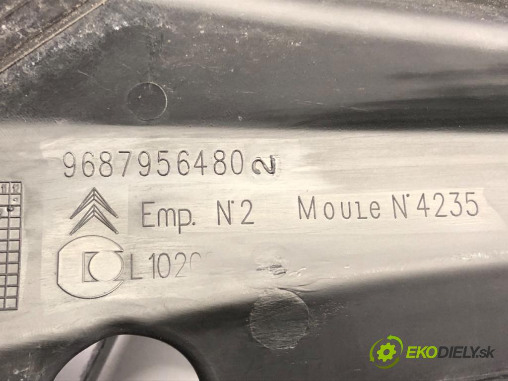 CITROEN C4 II (NC_) 2009 - 2022    1.6 VTi 120 88 kW [120 KM] benzyna 2009 - 2016  Torpédo, plast pod čelné okno 96879564802 (Torpéda)