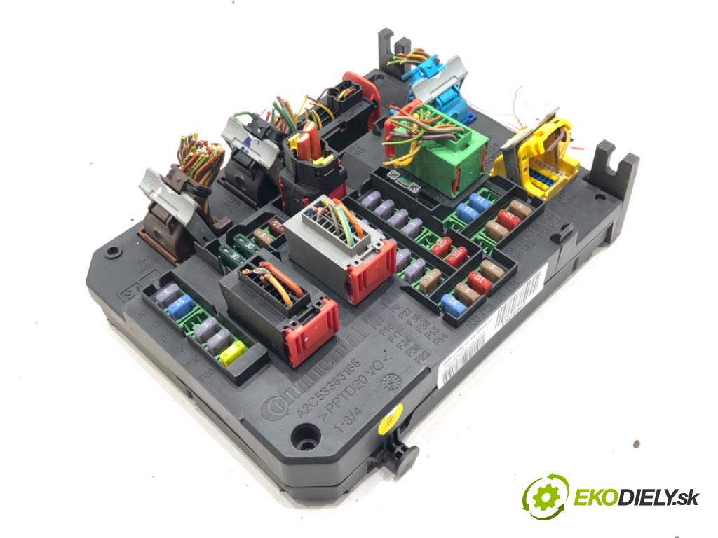 CITROEN C4 II (NC_) 2009 - 2022    1.6 VTi 120 88 kW [120 KM] benzyna 2009 - 2016  modul BSI 9665547480 (Pojistkové skříňky)