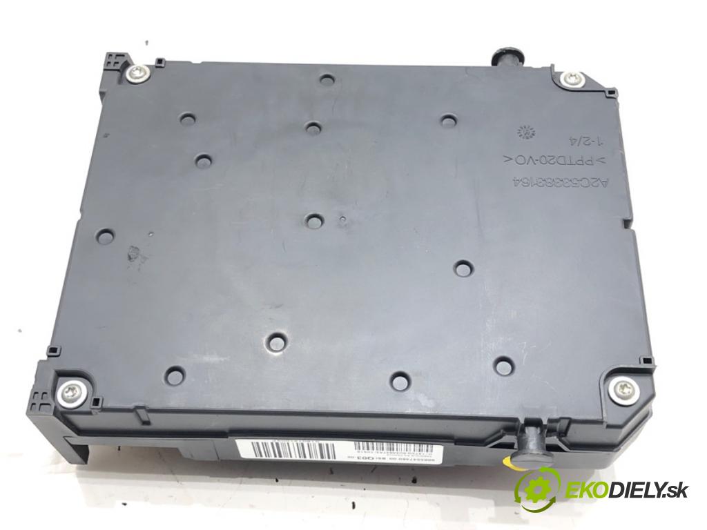 CITROEN C4 II (NC_) 2009 - 2022    1.6 VTi 120 88 kW [120 KM] benzyna 2009 - 2016  modul BSI 9665547480 (Pojistkové skříňky)