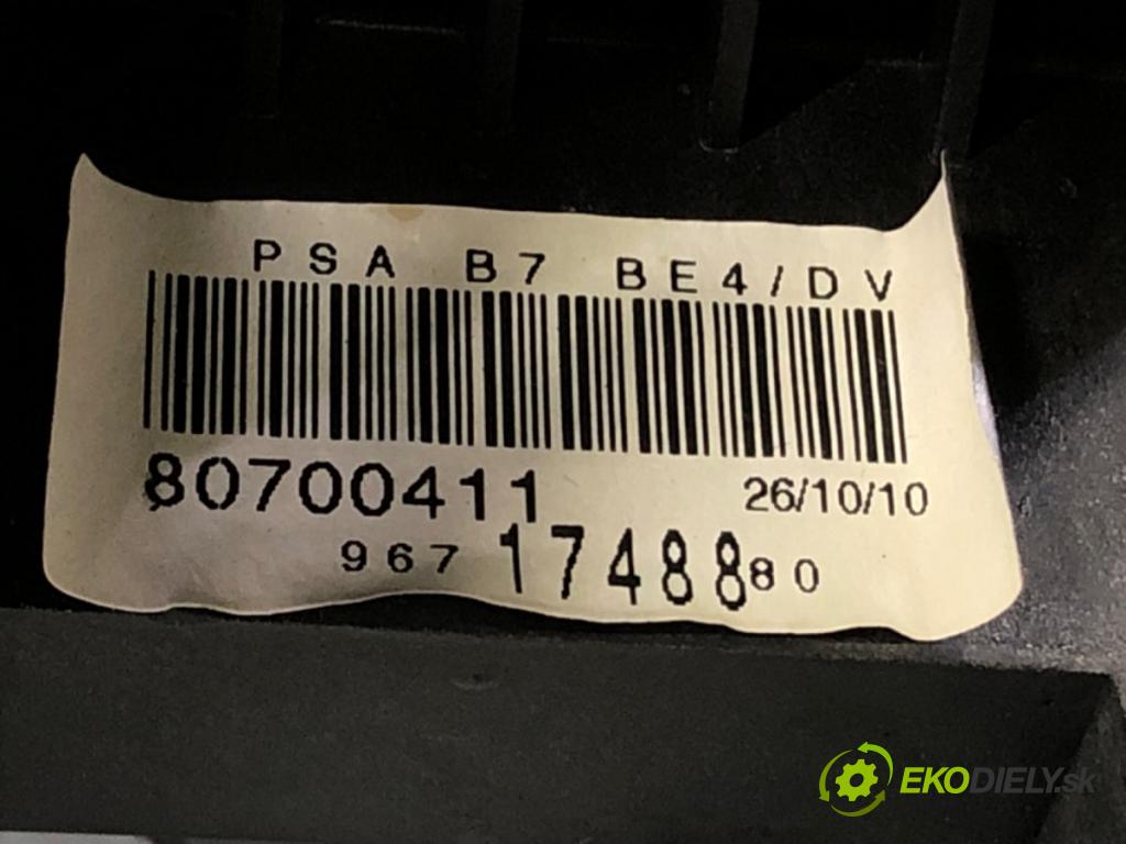 CITROEN C4 II (NC_) 2009 - 2022    1.6 VTi 120 88 kW [120 KM] benzyna 2009 - 2016  Kulisa 9671748880 (Rýchlostné páky / kulisy)