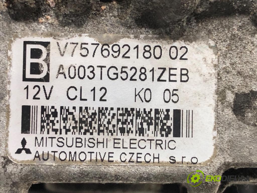 CITROEN C4 II (NC_) 2009 - 2022    1.6 VTi 120 88 kW [120 KM] benzyna 2009 - 2016  Alternátor A003TG5281ZEB (Alternátory)