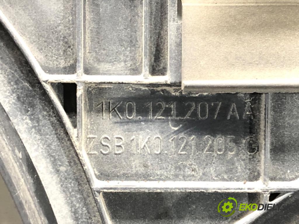 VW PASSAT B6 Variant (3C5) 2005 - 2011    2.0 TDI 103 kW [140 KM] olej napędowy 2005 - 2009  Ventilátor chladiča 1K0121207AA (Ventilátory)