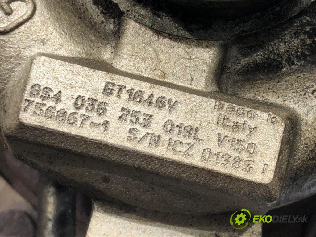VW PASSAT B6 Variant (3C5) 2005 - 2011    2.0 TDI 103 kW [140 KM] olej napędowy 2005 - 2009  turbo 03G253019L (Turbodúchadla (kompletní))