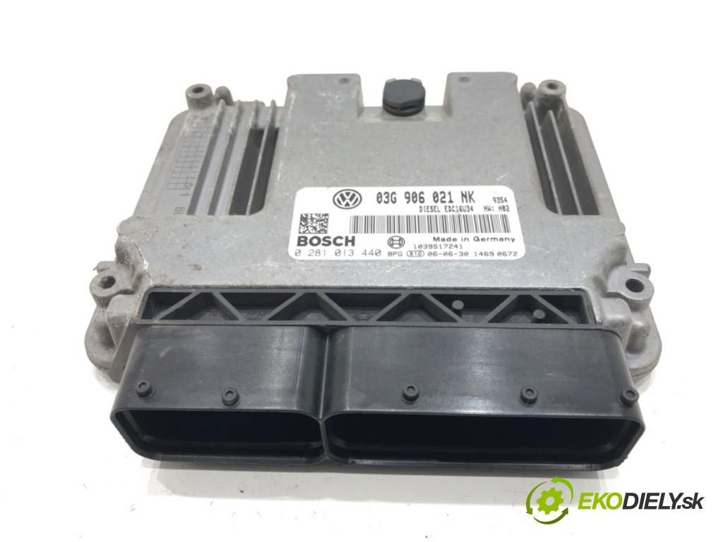 VW PASSAT B6 Variant (3C5) 2005 - 2011    2.0 TDI 103 kW [140 KM] olej napędowy 2005 - 2009  riadiaca jednotka Motor 03G906021NK (Riadiace jednotky)