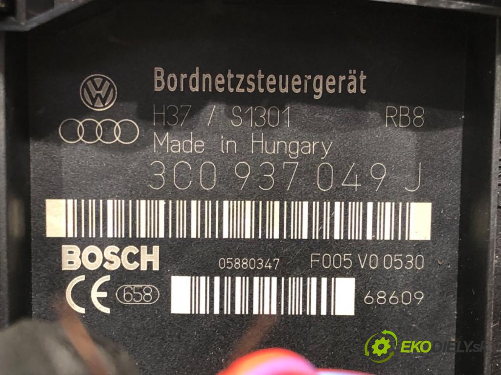 VW PASSAT B6 Variant (3C5) 2005 - 2011    2.0 TDI 103 kW [140 KM] olej napędowy 2005 - 2009  Modul BORDNETZ 3C0937049J (Ostatné)