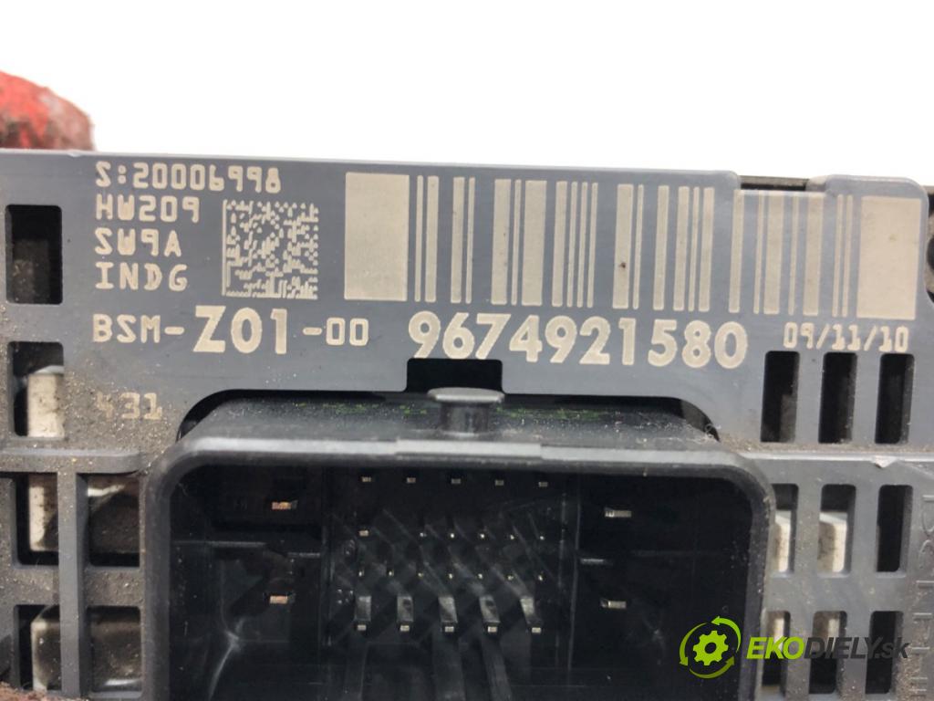 CITROEN C4 II (NC_) 2009 - 2022    1.6 VTi 120 88 kW [120 KM] benzyna 2009 - 2016  Modul BSM 9674921580 (Ostatné)