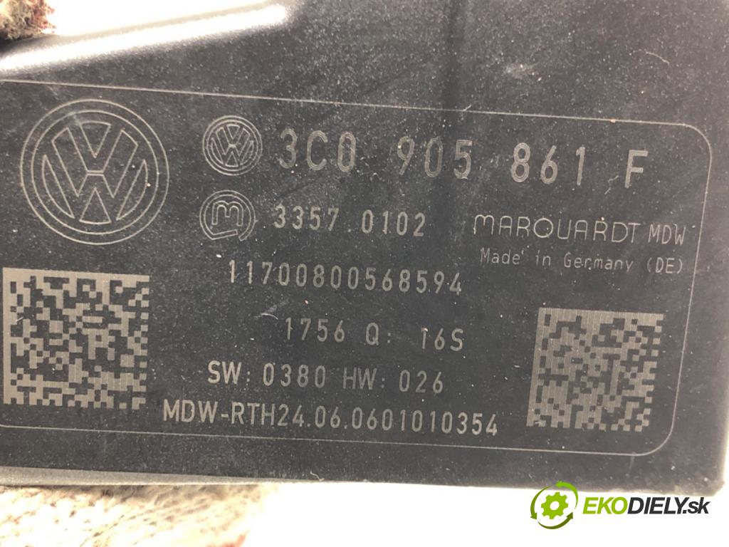 VW PASSAT B6 Variant (3C5) 2005 - 2011    2.0 TDI 103 kW [140 KM] olej napędowy 2005 - 2009  blokáda volantu 3C0905861F (Ostatné)
