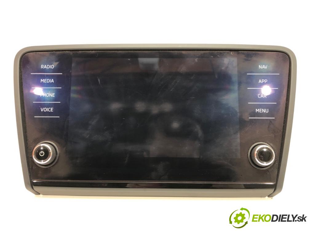 SKODA OCTAVIA III (5E3, NL3, NR3) 2012 - 2022    1.4 TSI 110 kW [150 KM] benzyna 2014 - 2020  RADIO 5E0919605M (Audio zariadenia)