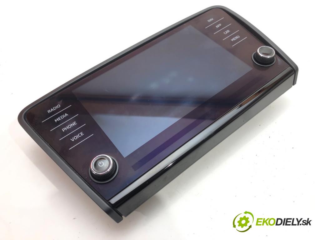 SKODA OCTAVIA III (5E3, NL3, NR3) 2012 - 2022    1.4 TSI 110 kW [150 KM] benzyna 2014 - 2020  RADIO 5E0919605M (Audio zariadenia)