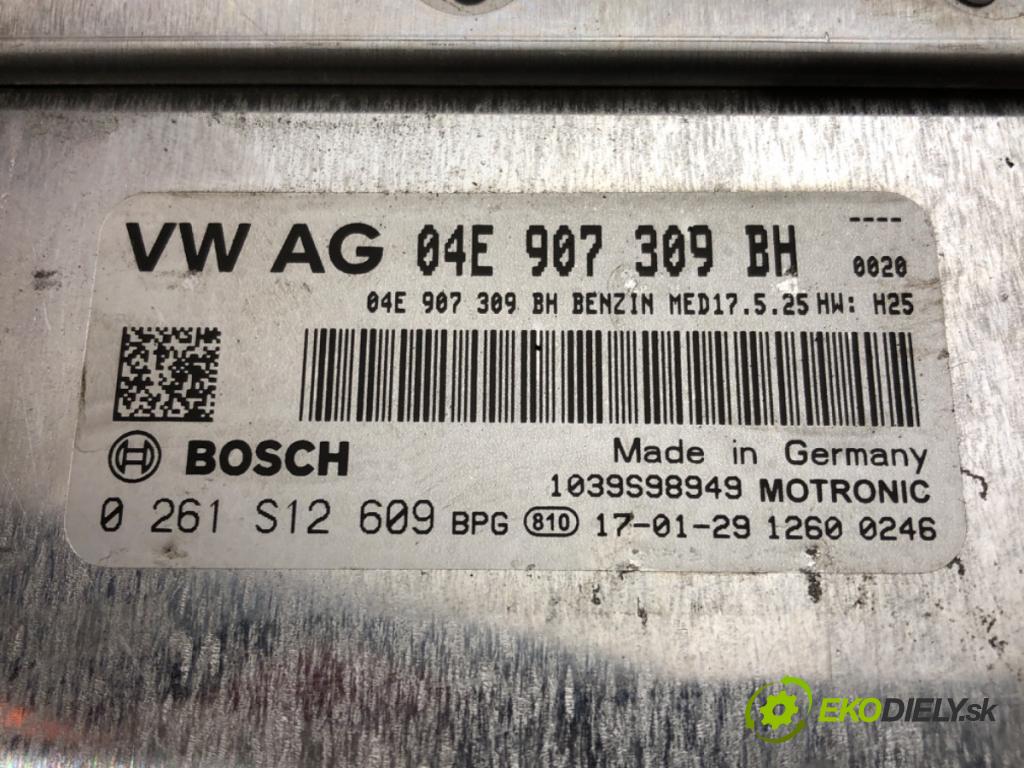 SKODA OCTAVIA III (5E3, NL3, NR3) 2012 - 2022    1.4 TSI 110 kW [150 KM] benzyna 2014 - 2020  riadiaca jednotka Motor 04E907309BH (Riadiace jednotky)