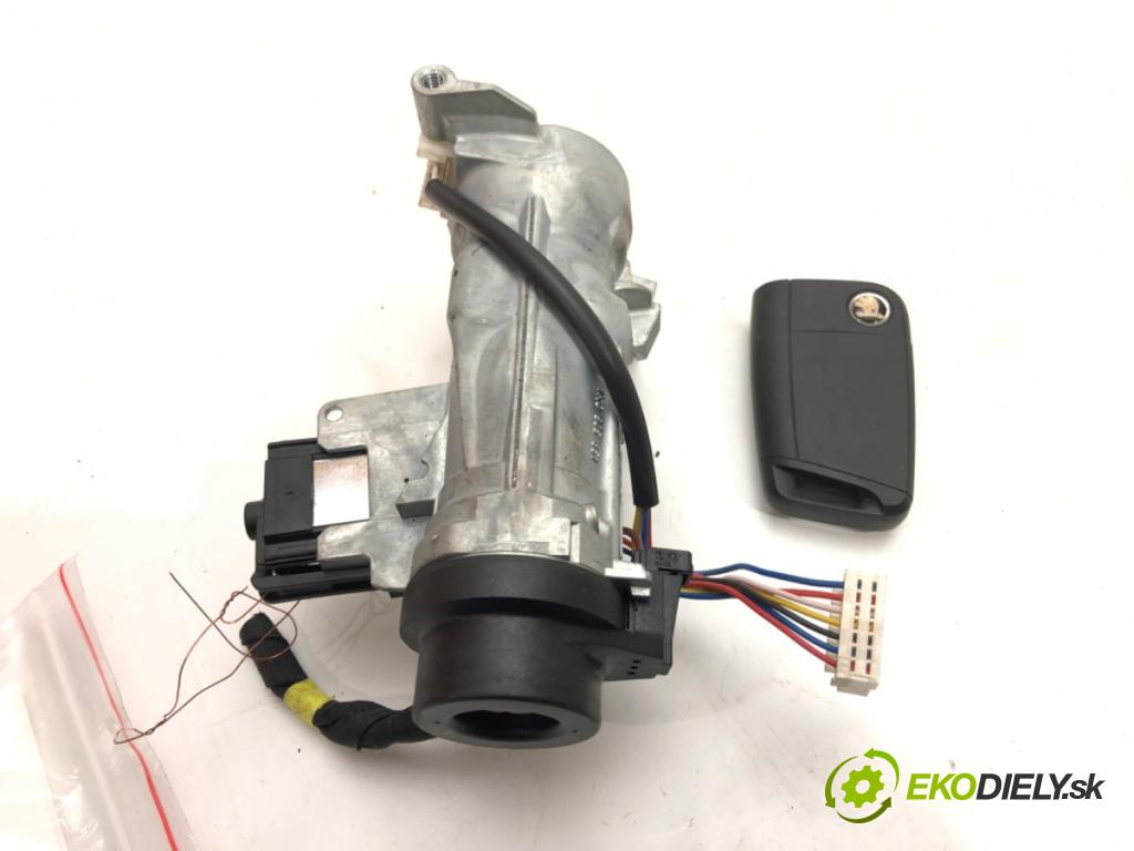 SKODA OCTAVIA III (5E3, NL3, NR3) 2012 - 2022    1.4 TSI 110 kW [150 KM] benzyna 2014 - 2020  spinačka 1K0905851 (Spínacie skrinky a kľúče)