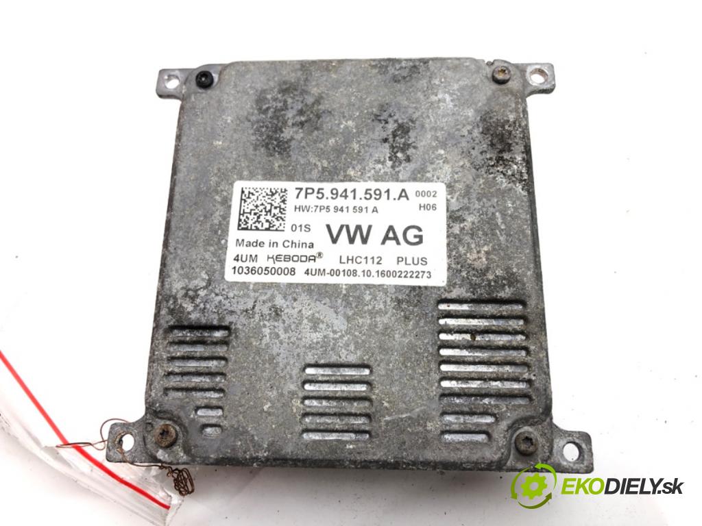 SKODA OCTAVIA III (5E3, NL3, NR3) 2012 - 2022    1.4 TSI 110 kW [150 KM] benzyna 2014 - 2020  Menič XENON 7P5941591A (Riadiace jednotky xenónu)