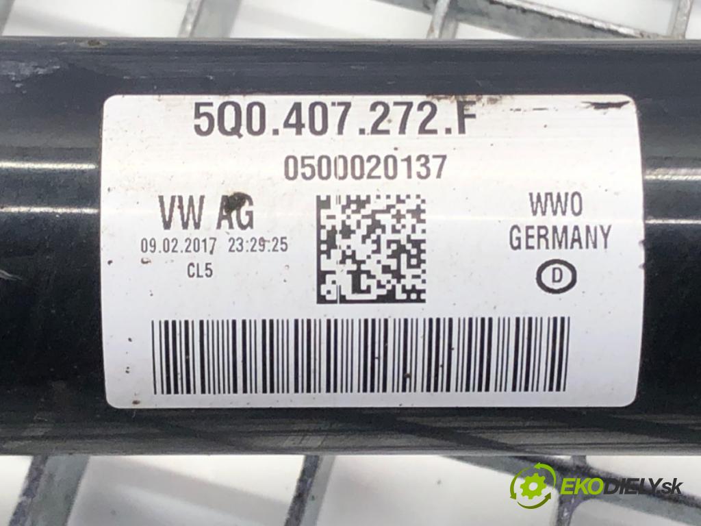 SKODA OCTAVIA III (5E3, NL3, NR3) 2012 - 2022    1.4 TSI 110 kW [150 KM] benzyna 2014 - 2020  Poloos pravy predný 5Q0407272F