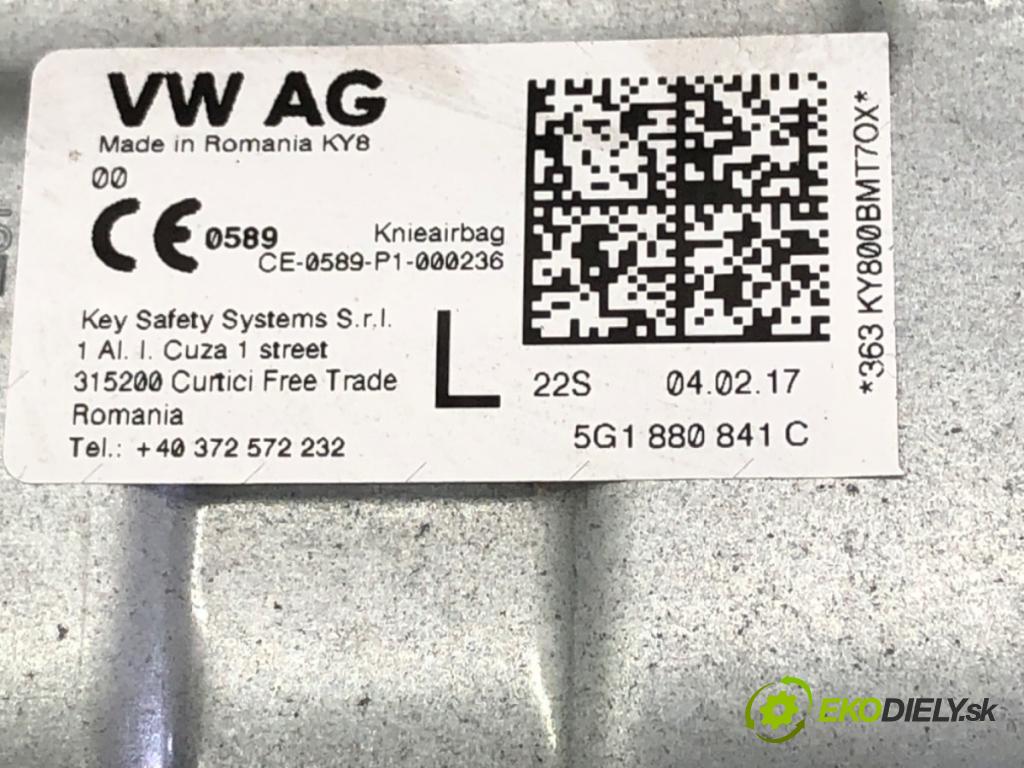 SKODA OCTAVIA III (5E3, NL3, NR3) 2012 - 2022    1.4 TSI 110 kW [150 KM] benzyna 2014 - 2020  Palubná doska silentbloku 565880201C 5G1880841C