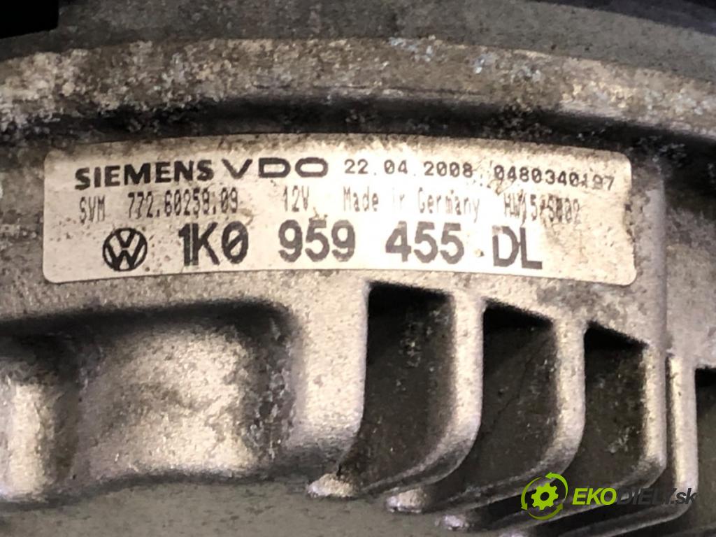 VW PASSAT B6 Variant (3C5) 2005 - 2011    2.0 TDI 103 kW [140 KM] olej napędowy 2005 - 2009  Ventilátor chladiča 1K0959455DL (Ventilátory)