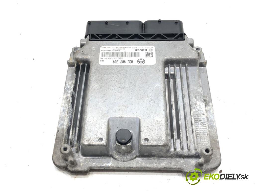 VW PASSAT B6 Variant (3C5) 2005 - 2011    2.0 TDI 103 kW [140 KM] olej napędowy 2005 - 2009  riadiaca jednotka Motor 03L907309 (Riadiace jednotky)