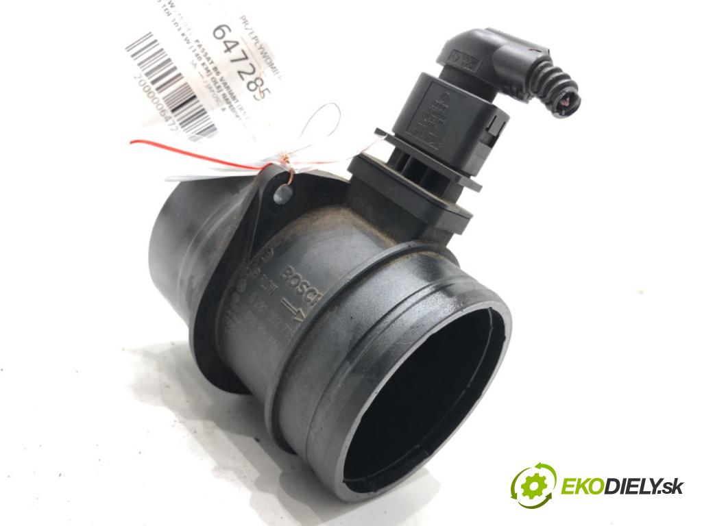VW PASSAT B6 Variant (3C5) 2005 - 2011    2.0 TDI 103 kW [140 KM] olej napędowy 2005 - 2009  Váha vzduchu 0281002735 03G906461C (Váhy vzduchu)