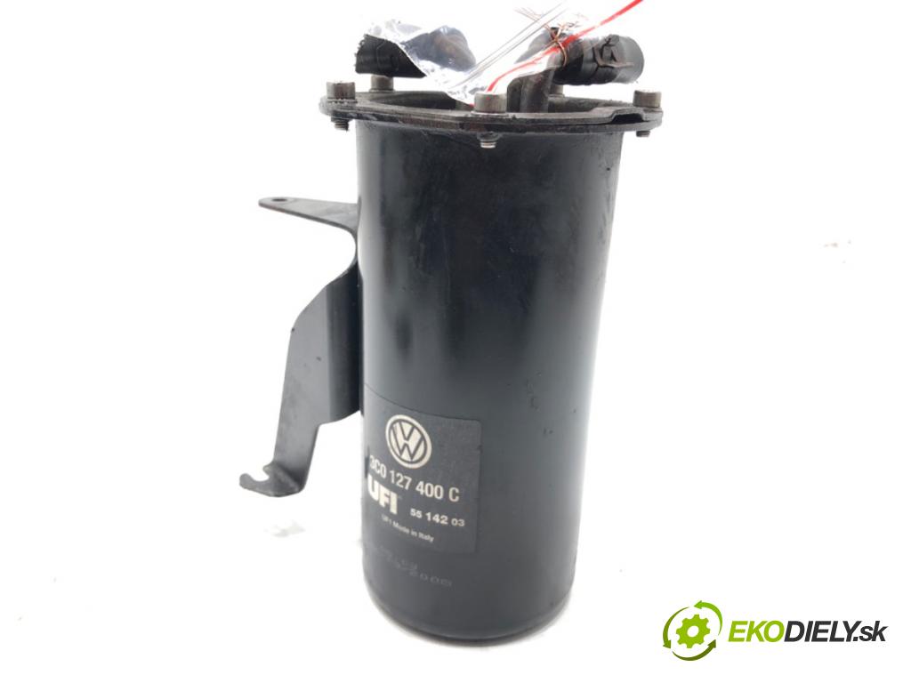 VW PASSAT B6 Variant (3C5) 2005 - 2011    2.0 TDI 103 kW [140 KM] olej napędowy 2005 - 2009  Obal filtra paliva 3C0127400C (Obaly filtrov paliva)