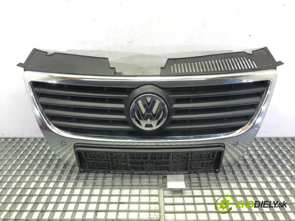 VW PASSAT B6 Variant (3C5) 2005 - 2011    2.0 TDI 103 kW [140 KM] olej napędowy 2005 - 2009  mřížka maska 3C0853651 (Mřížky (masky) chladičů)