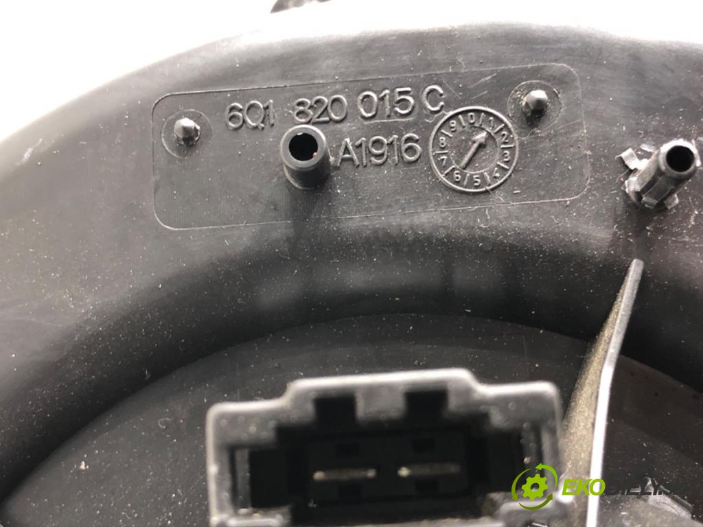 VW POLO (9N_, 9A_) 2001 - 2014    1.2 12V 47 kW [64 KM] benzyna 2001 - 2007  ventilátor kúrenia 6Q1820015C