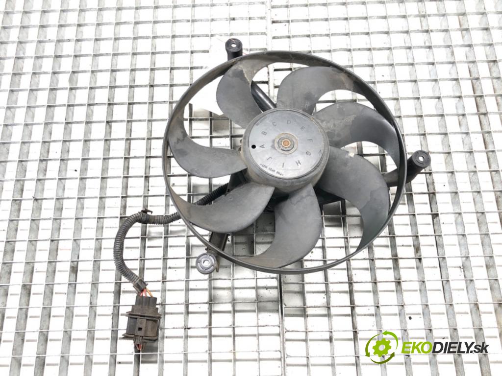 VW POLO (9N_, 9A_) 2001 - 2014    1.2 12V 47 kW [64 KM] benzyna 2001 - 2007  ventilátor chladiče 6Q0959455H (Ventilátory)