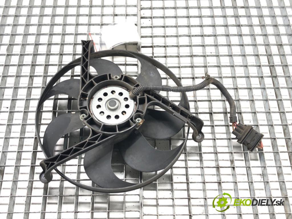 VW POLO (9N_, 9A_) 2001 - 2014    1.2 12V 47 kW [64 KM] benzyna 2001 - 2007  ventilátor chladiče 6Q0959455H (Ventilátory)