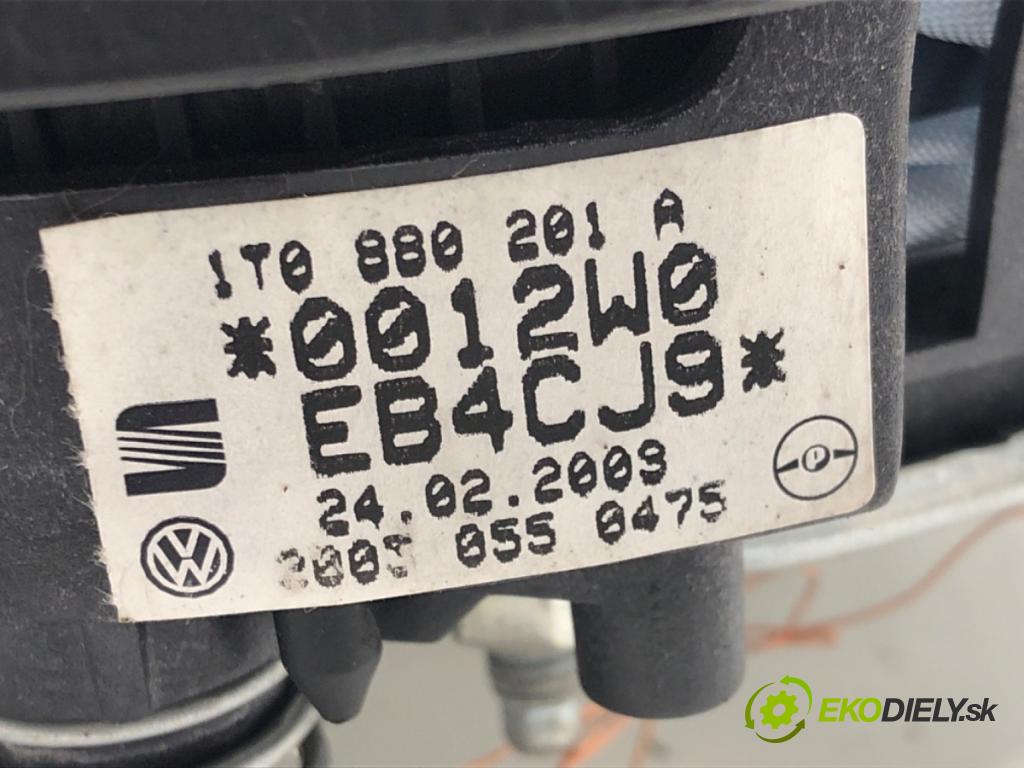 VW POLO (9N_, 9A_) 2001 - 2014    1.2 12V 47 kW [64 KM] benzyna 2001 - 2007  AirBag volantu 1T0880201A (Airbagy)