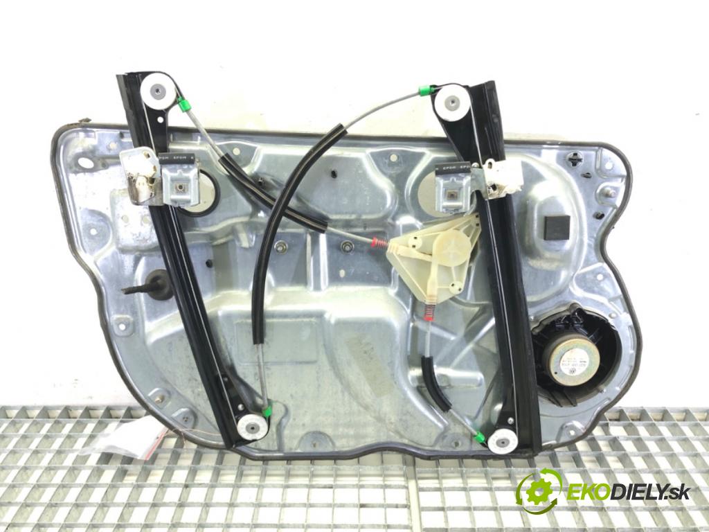 VW POLO (9N_, 9A_) 2001 - 2014    1.2 12V 47 kW [64 KM] benzyna 2001 - 2007  mechanismus okna pravý přední část 6Q0837752
